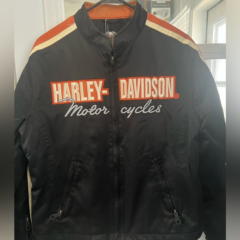 Women’s 2007 Harley Davidson Nylon Cafe Racer Jacket